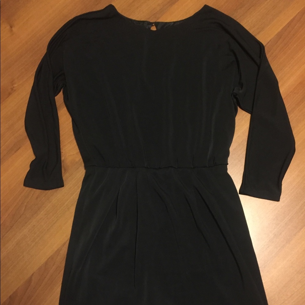 Black mini dress